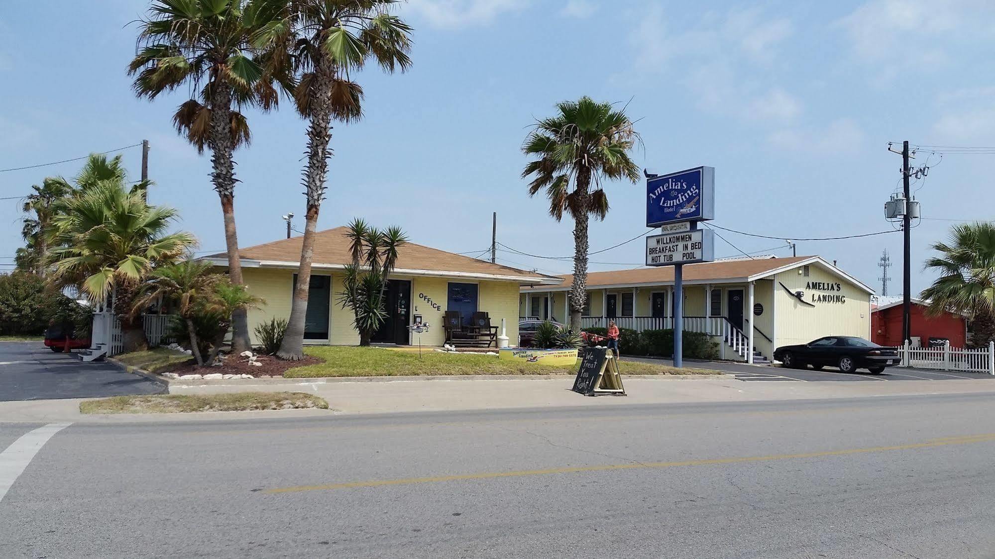 Amelia'S Landing Hotel Port Aransas Exterior foto